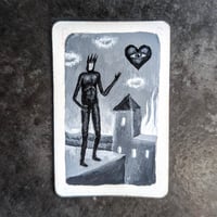 Image 1 of "Le fou et le coeur" - Original art