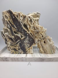 Image 1 of Sphalerite Druzy Large Slab Rough Edge Crystal - 2 Styles