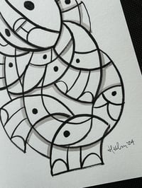 Image 2 of Ink & Brush Sketch Q