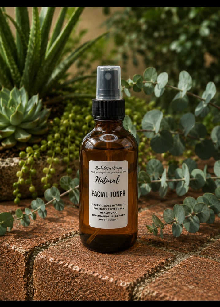 Image of Organic Rosé Hydrating Facial Toning Spray 
