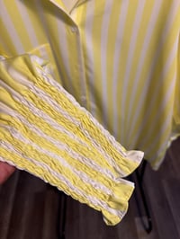 Image 2 of Yellow stripe top