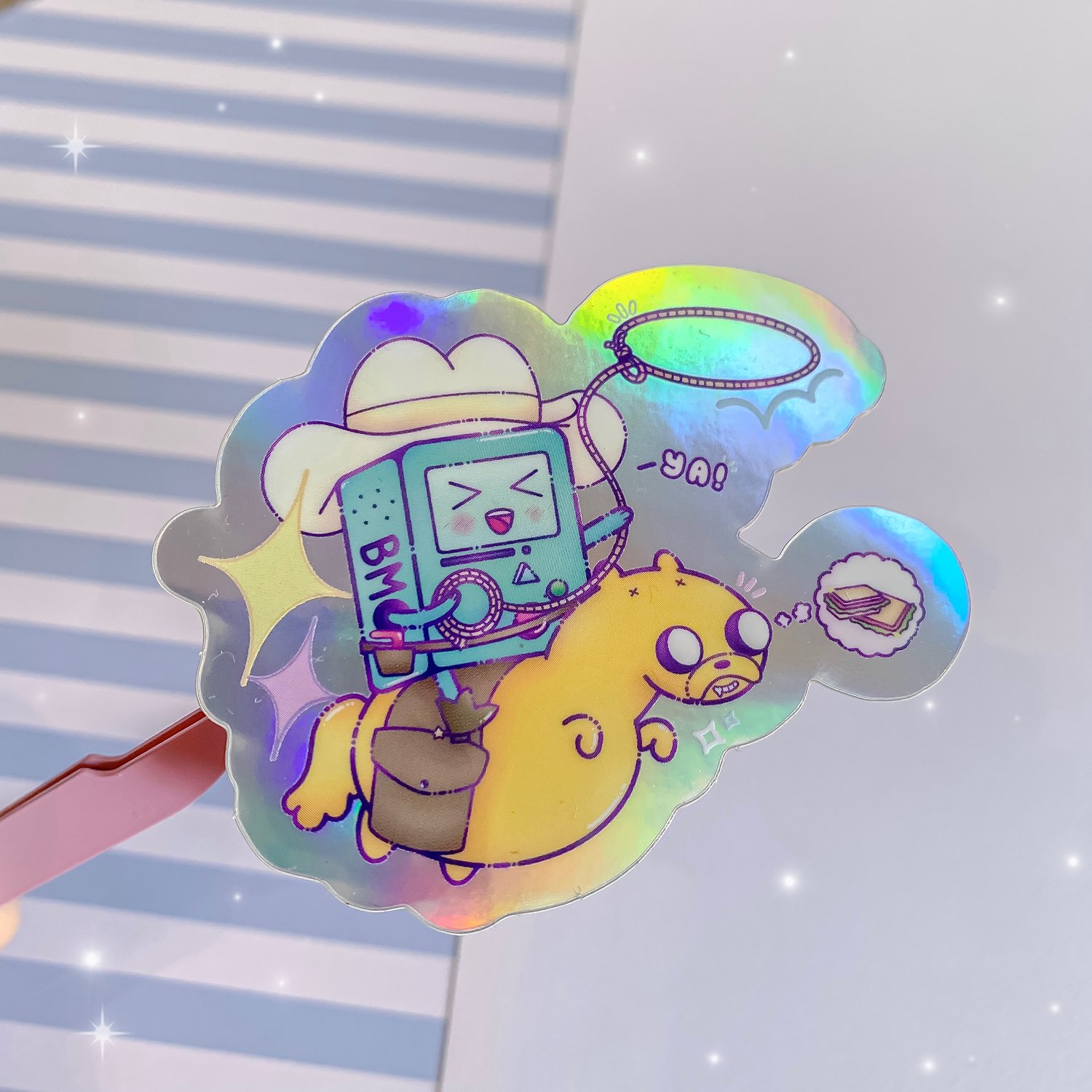 Image of Small Cowboy Robot | Acrylic Pin 
