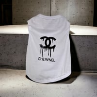 Image 1 of Chewnel - Pet Tee / White