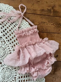 Image 3 of Pink Newborn Romper