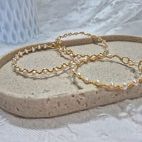 Image 2 of Pearl Wavy Bangle