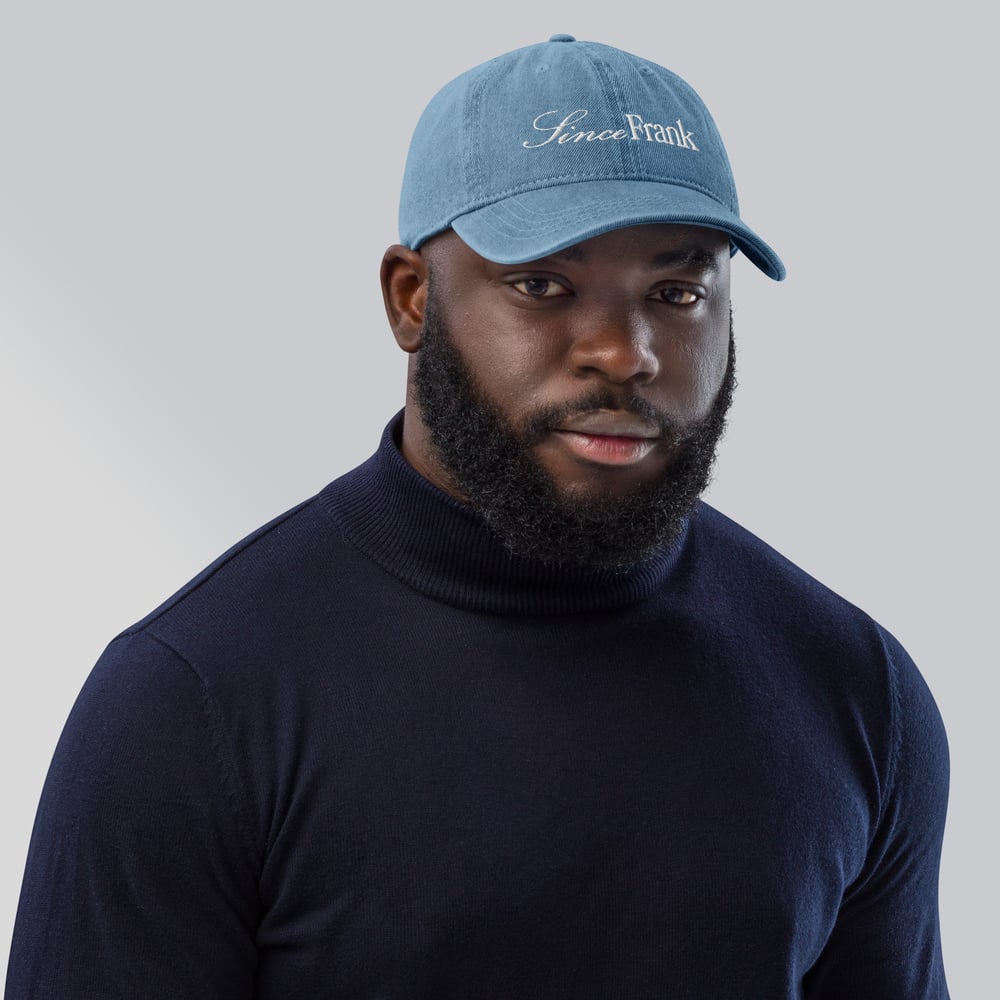 Since Frank Denim Cap