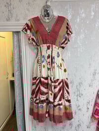 Image 2 of Charlotte - Angel Sleeve Midi Dress