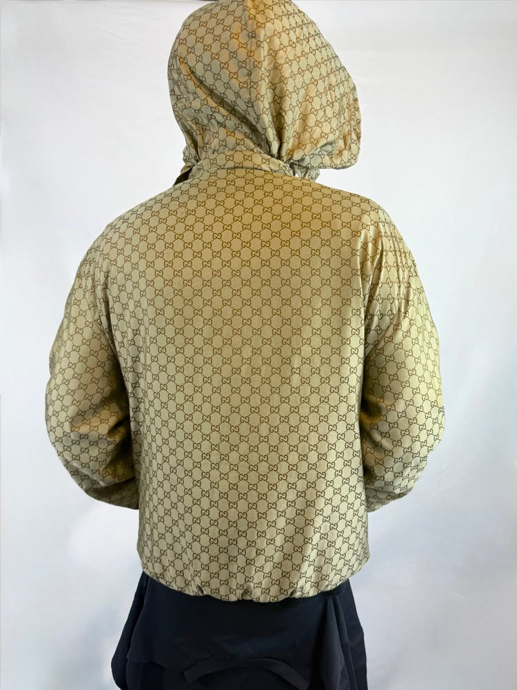 Image of Gucci 2009 Silk Monogram Jacket
