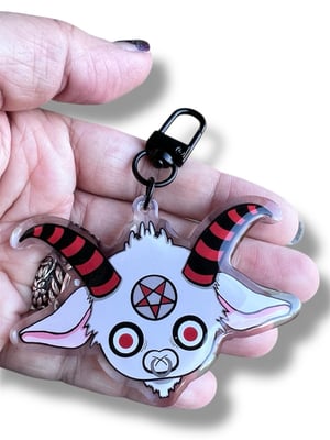 Baphomet Keychain