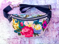 Image 2 of "FLORAL TAPESTRY" HIP BAG