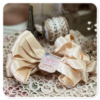 Image 2 of butter beige seam binding ribbon 4 m