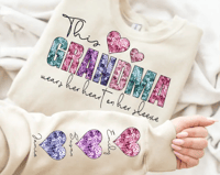 Grandma crewneck tan 