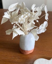 Image 2 of BUD VASE + FLOWERS & CARD FREESHIPPING