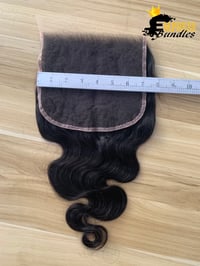 Image 3 of 7x7 HD closure body wave 