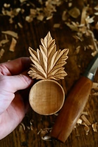 Image 5 of   Maple Leaf Coffee Scoop