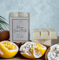 Mango & coconut milk  clamshell wax melts 