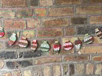 Image 1 of Bauble Garland. Saturday 15th November,1pm-4pm. Bibelot, Leek.