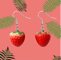 Strawberry earring