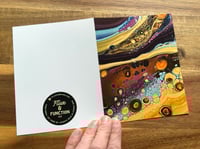 Image 2 of Notecards with Poured Paint Details #110 & #111