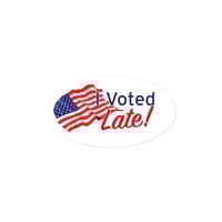Image 3 of Late to the Party Sticker