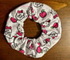 Greeting Cat Apple Scrunchy