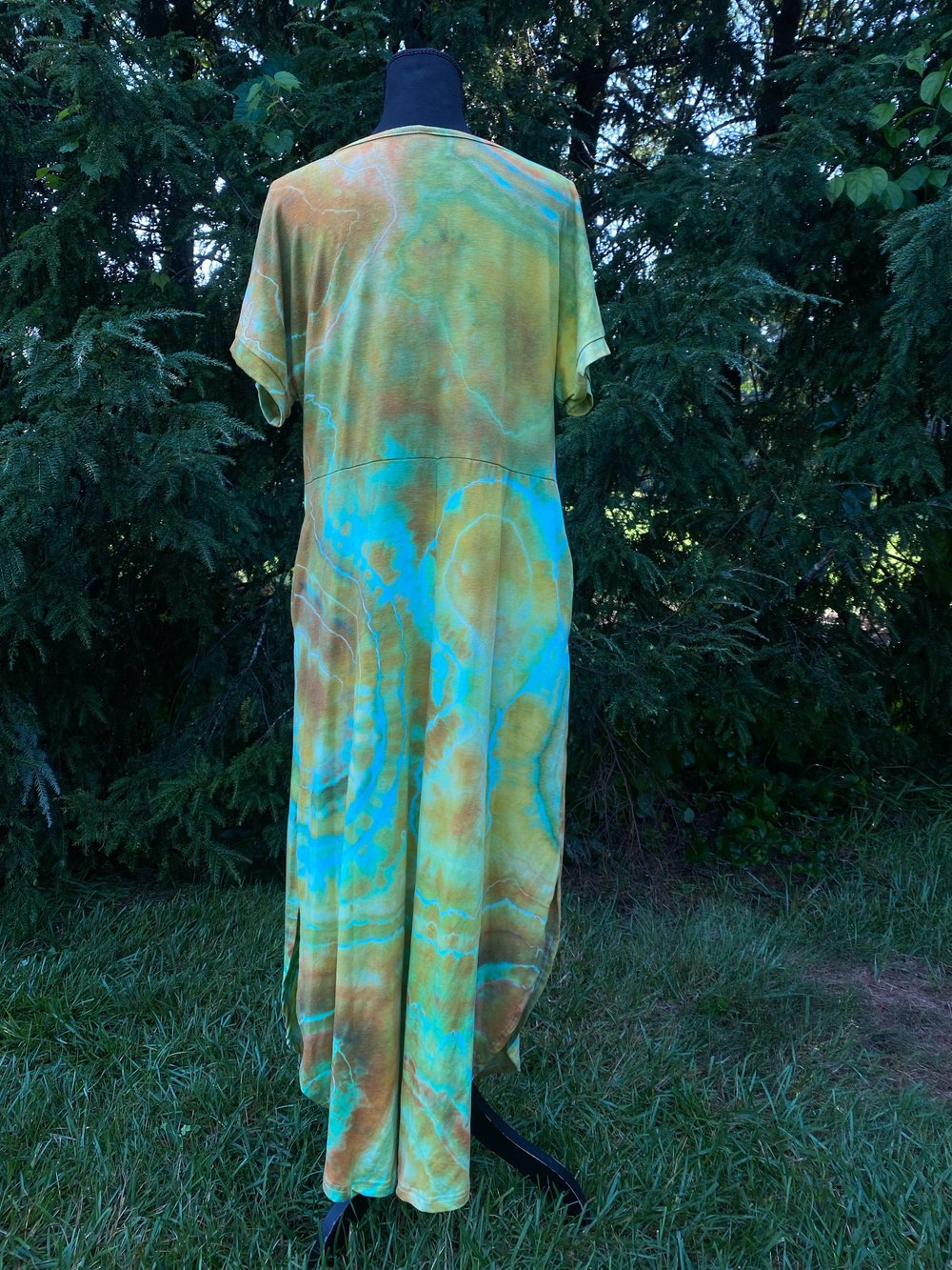 XL) Sundance Agate Loose Fit Maxi Dress | Melted Rainbows XL) Sundance Agate Loose Fit Maxi Dress | Melted Rainbows