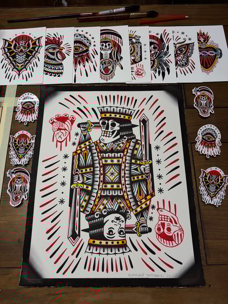 King of Death / Original Painting (+Gift)