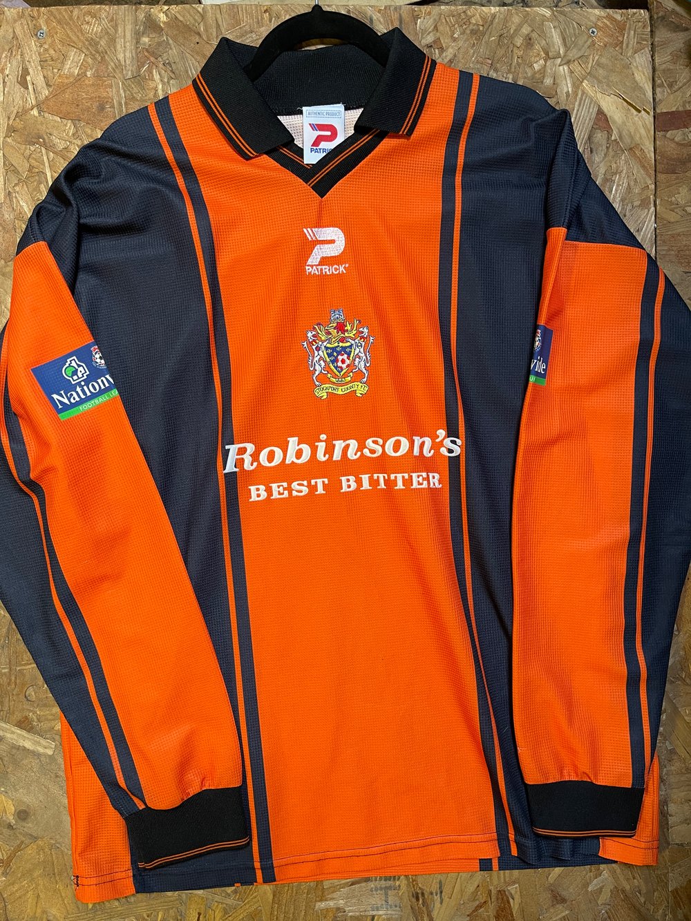 Match Worn 1999/00 Patrick Away Shirt