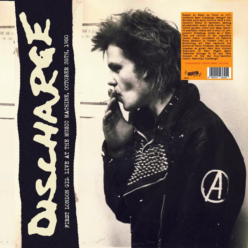 Discharge - "First London Gig, Live At The Mucic Machine…” LP (Import)