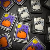Image 1 of “The Pumpkin” Tarot PVC Patch