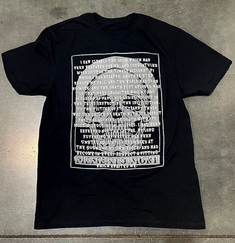 Image of Wednesday Addams Poe Skull Tee 