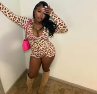Image 2 of Pink 2 piece cheetah set