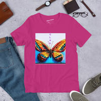 Image 4 of Short-Sleeve Glam Butterfly T-shirt 