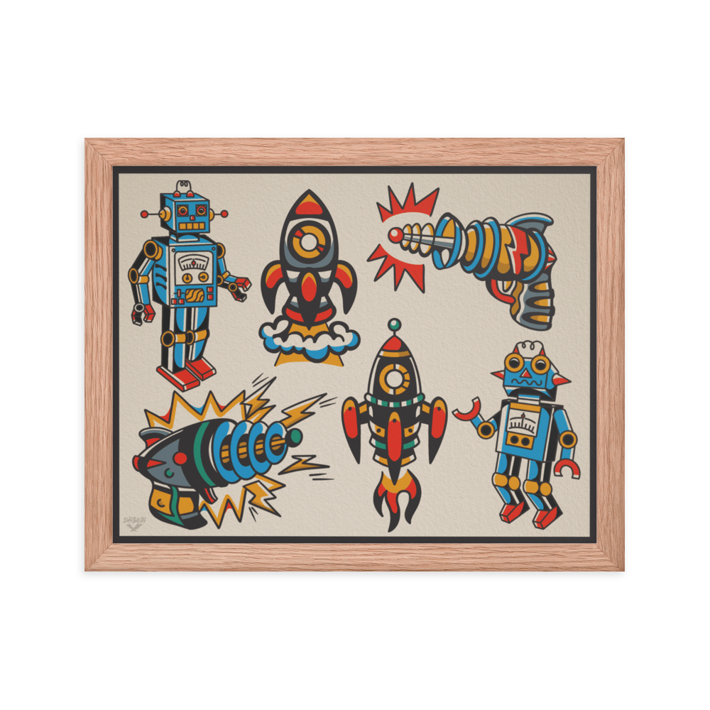 Image of Framed Sci-Fi Flash