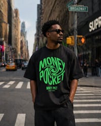 Image 3 of SPIN TEE // GREEN