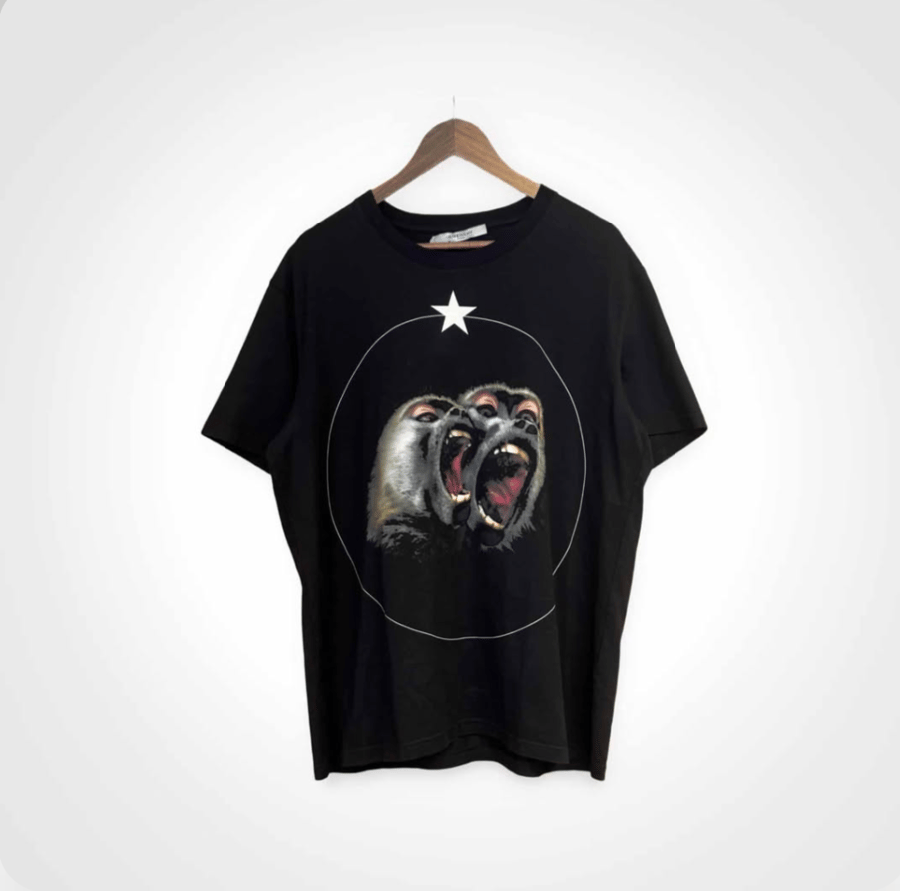 Image of AW16 Givenchy 'Monkey Brothers' Cotton Jersey Tee 
