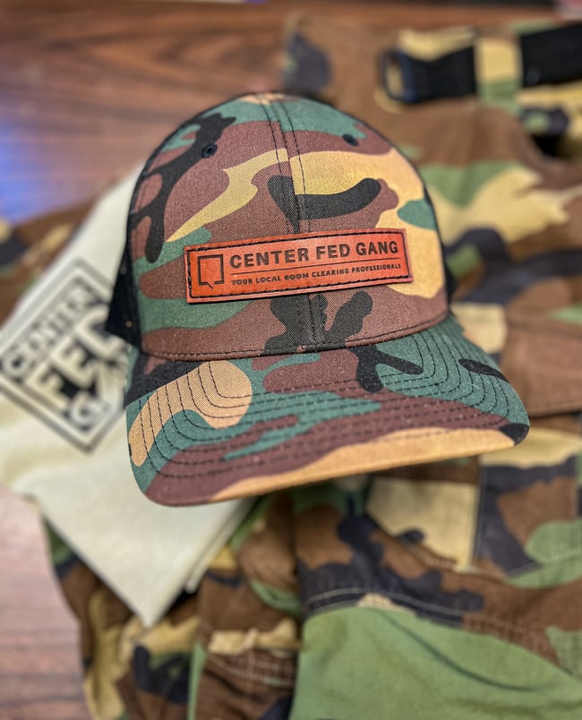 Woodland Leather snapback 