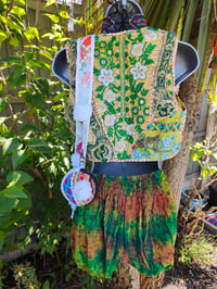 Image 14 of Mini Cropped Mykonos jewel Yellow and green - upto size 10 uk