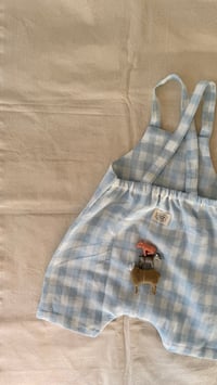 Image 3 of SHORT LINEN OVERALLS