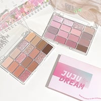 Image 6 of Love the 16-color eye shadow plate, pearlescent matte lying silkworm, brighten the low-saturated ear