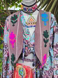 Image 18 of New York Embroidered Waistcoat Top Grey 6-12