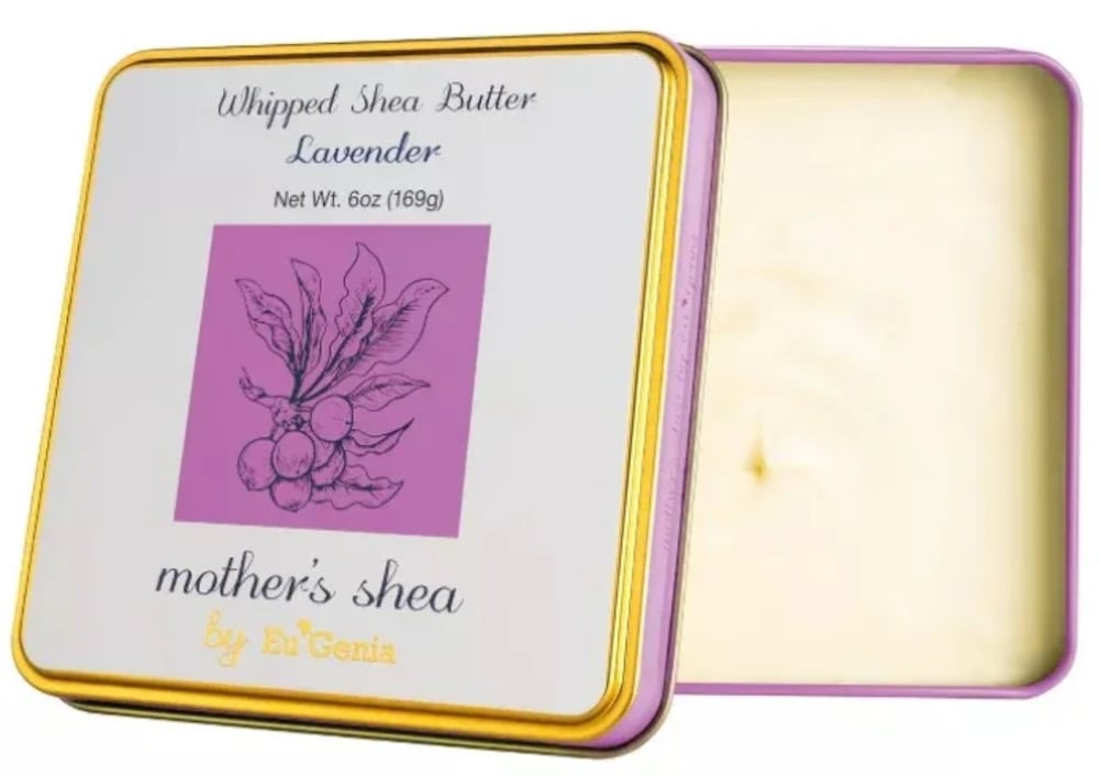 Image of Mothers Shea Whipped Shea Butter by EuGenia - Lavender - 6 oz
