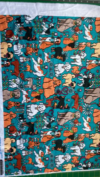 Image 4 of Doggie Blanket 🐾 with 2” Border - Custom Order
