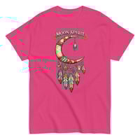 Image 13 of Moon Spirit Cowgirl T-Shirt – Western Crescent Moon Feather Graphic Tee, Turquoise Southwest Boho 
