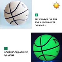 Glow in the dark basketball 