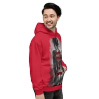 Image 2 of red tattoo therapy Unisex Hoodie 