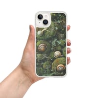 Image 21 of Flora and Fauna Goblincore Grunge Snails and Moss Clear Case for iPhone®