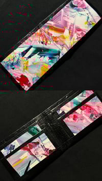 Acrylic Duct Tape Wallet (Cherry)