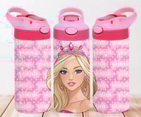 barbie 12oz drink bottle