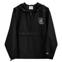 Embroidered Crack Skulls Champion Packable Jacket